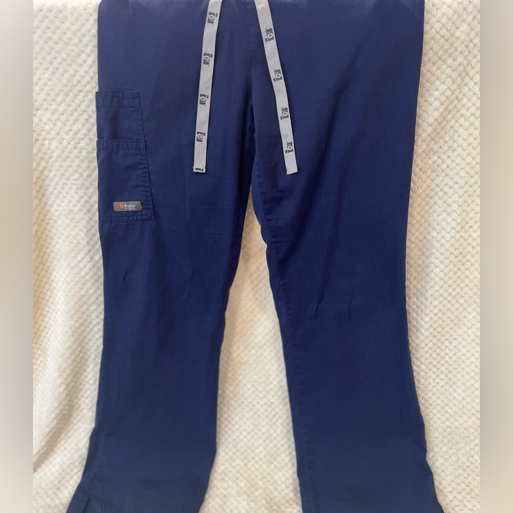 ICU Barco Uniforms Navy Blue Cargo Scrub Pants